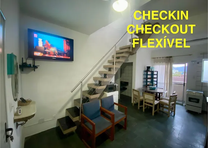 Cobertura Duplex Maranduba, 500Mts Praia Wi-Fi Ubatuba
